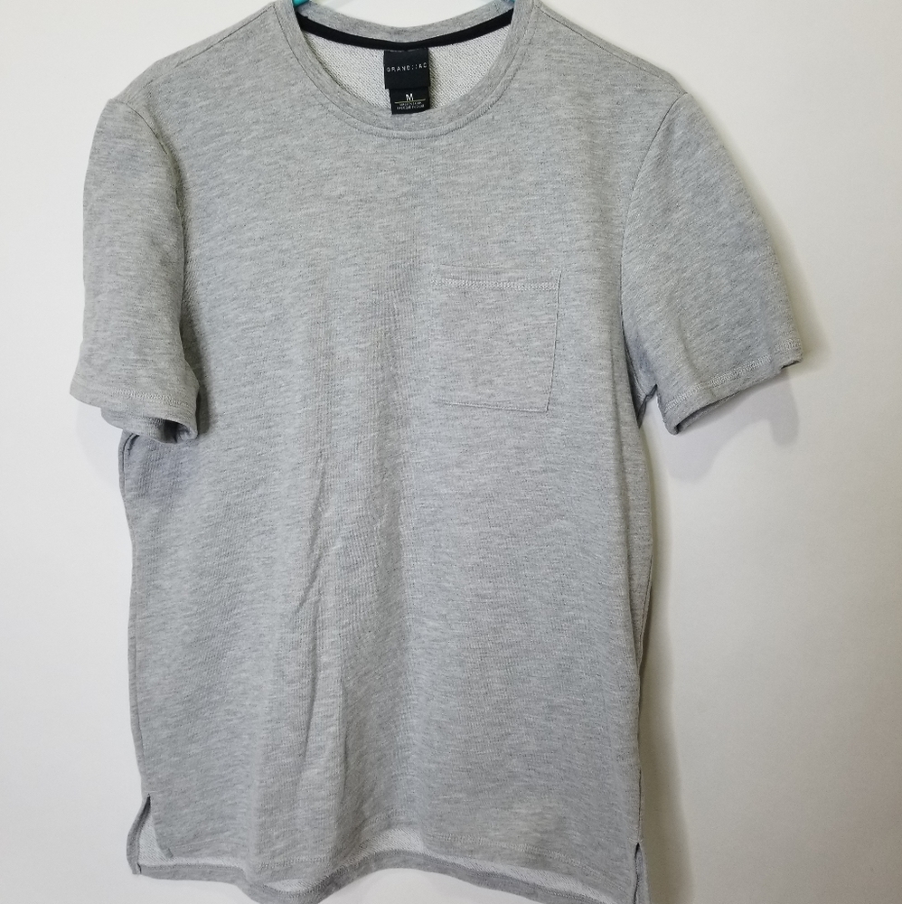 Grand Ac French Terry Pocket T Shirt Size M